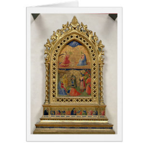 El anuncio y la adoración de unos de los reyes