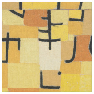 El "árbol amarillo" Paul Klee inspiró la tela