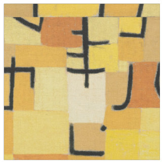 El "árbol amarillo" Paul Klee inspiró la tela