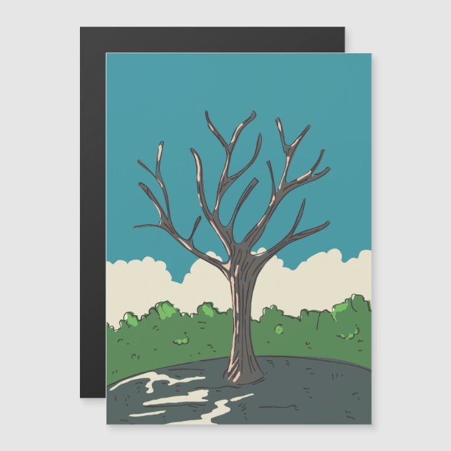 El árbol antiguo (Anverso/Reverso)