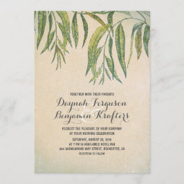 El árbol de goma deja elegantes invitaciones de bo