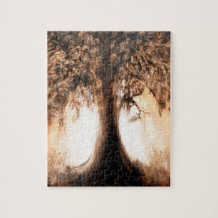 El árbol de la vida en el rompecabezas del amanec