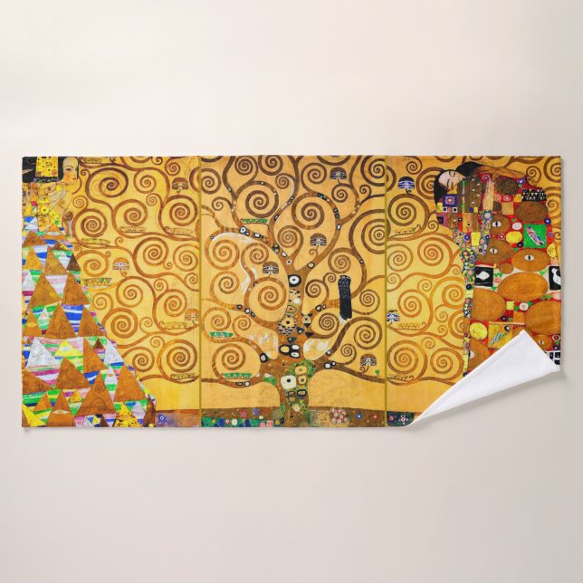 El árbol de la vida, Gustav Klimt (Toalla de baño)