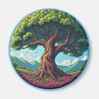 El árbol de la vida imán del refrigerador