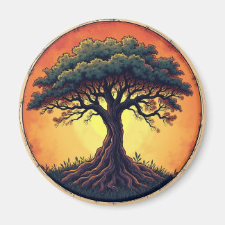 El árbol de la vida imán del refrigerador