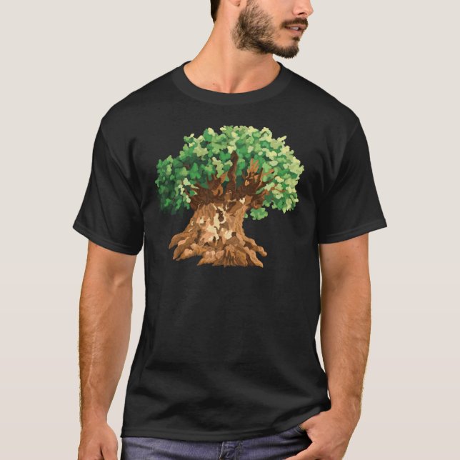 El árbol de la vida, la camiseta clásica del reino (Anverso)