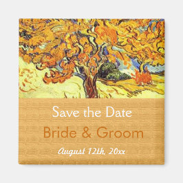 El Árbol de mora guarda los imanes de fecha. Vinta