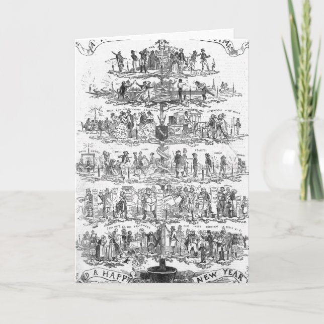 El árbol de Navidad (Anverso)