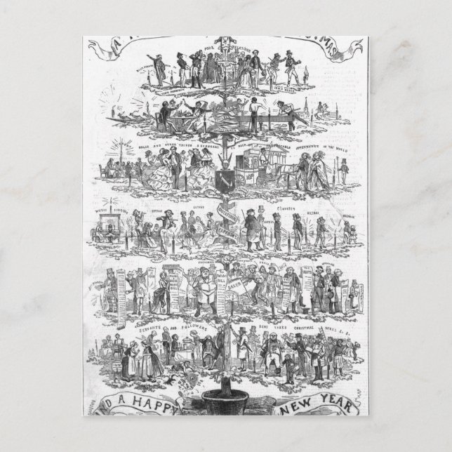 El árbol de Navidad (Anverso)