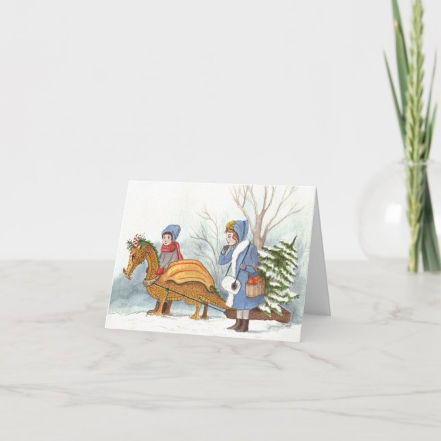 El árbol de Navidad (Anverso)