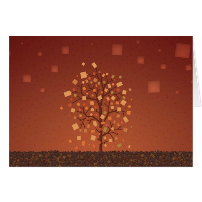 El árbol del otoño (Anverso (Horizontal))