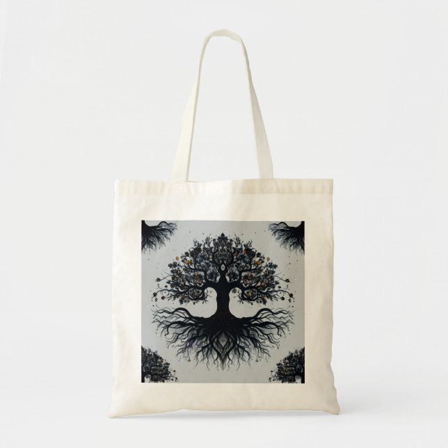 El árbol místico de la vida tocó la bolsa (Frente)