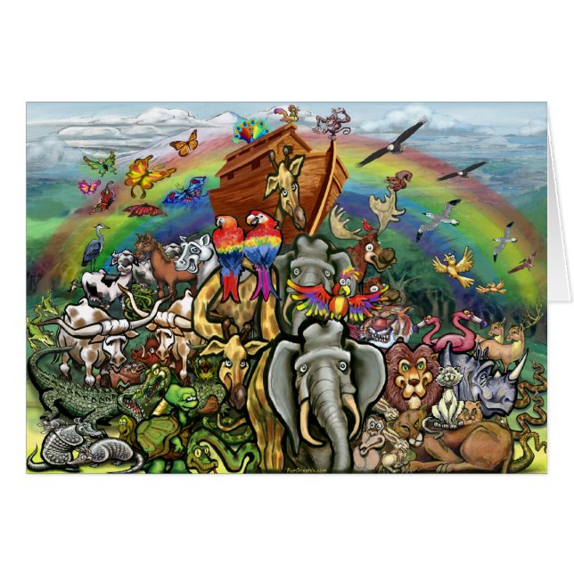 El arca de Noé (Anverso (Horizontal))