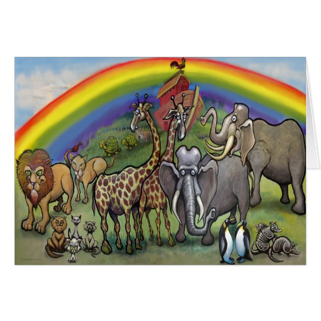 El arca de Noé (Anverso (Horizontal))