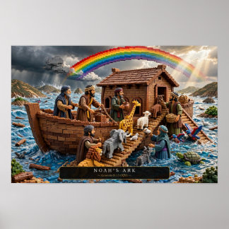 El Arca de Noé — Arte con ladrillos de construcció