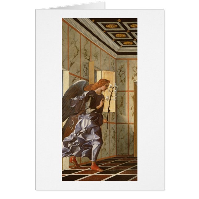 El arcángel Gabriel, del anuncio dipty (Frente)