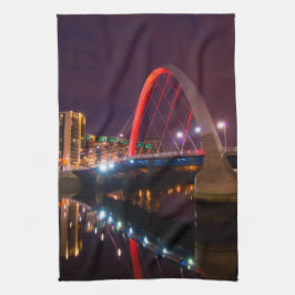 El Arco Clyde, la toalla de té Glasgow Kitchen