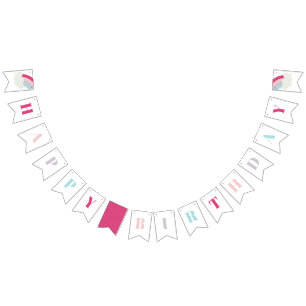 El arco iris embroma la bandera de la fiesta de