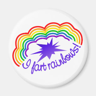 El arco iris Farts imán