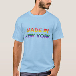 El arco iris hecho en Nueva York apenó la camiseta