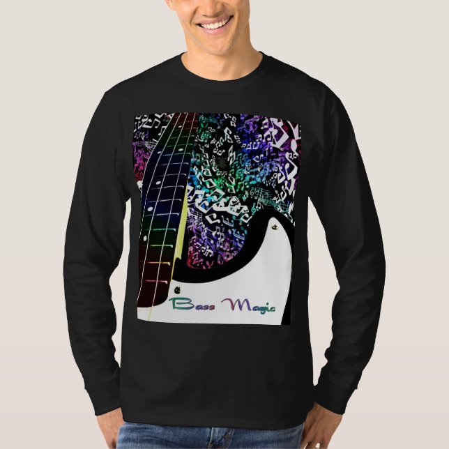 El arco iris mágico bajo observa la camiseta de la (Anverso)