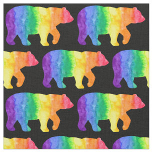 El arco iris refiere la tela negra H
