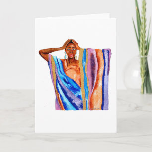 El arco iris soña la tarjeta de felicitación