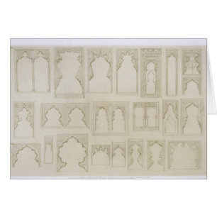 El arco islámico y de Moorish diseña para los