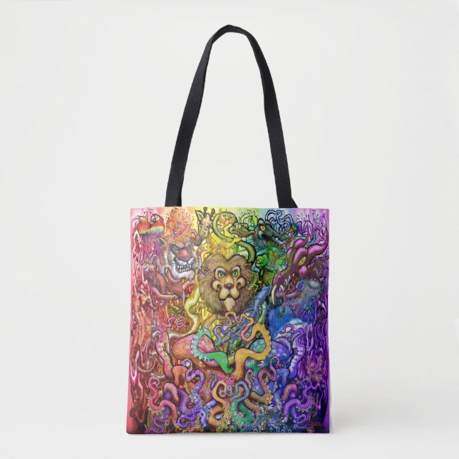 El arcoiris de los animales llega a la bolsa (Anverso)