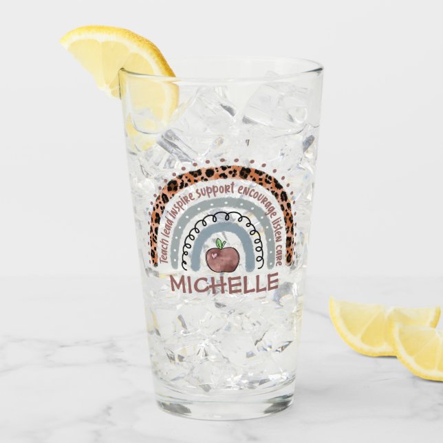 El arcoiris de los valores fundamentales del profe (Anverso (hielo))