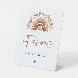 El arcoiris del Boho favorece el Rótulo y la señal