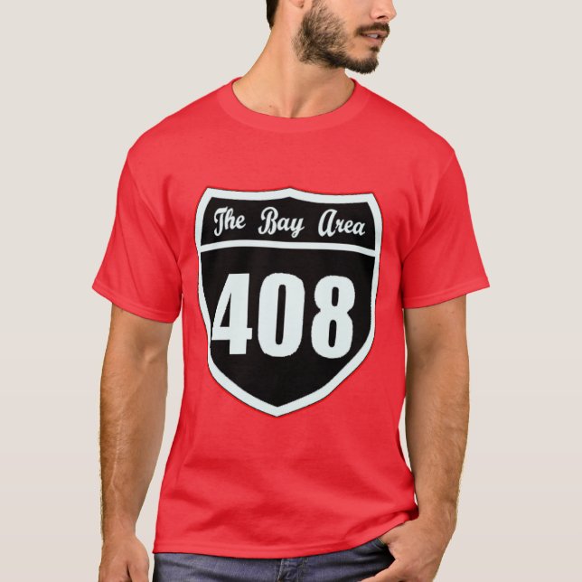 El área de la bahía — Camiseta (Anverso)