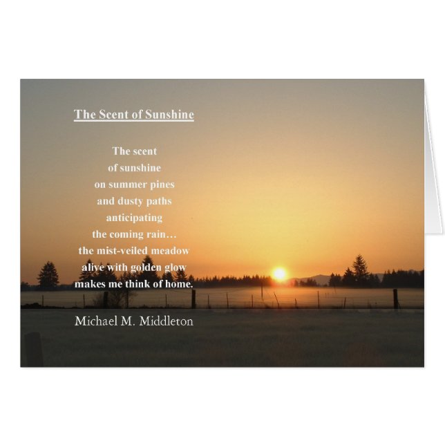 El aroma del sol (Anverso (Horizontal))