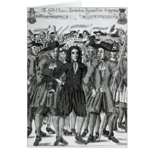 El arresto del juez Jeffreys 1689