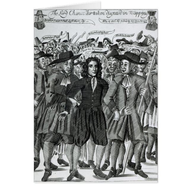 El arresto del juez Jeffreys 1689 (Frente)