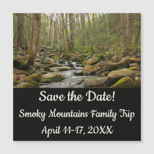 El arroyo de Le Conte en las grandes montañas hume