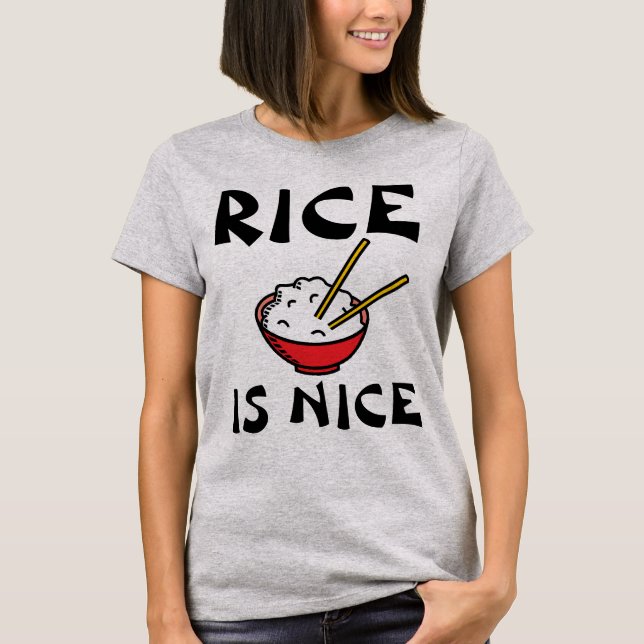 EL ARROZ ES CAMISETAS DE VIDA (Anverso)