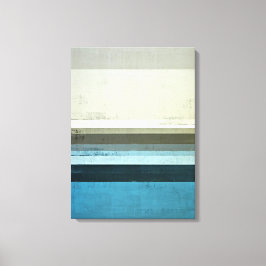 El arte abstracto azul y gris de las "vistas"