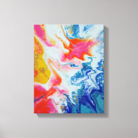 El arte abstracto original respiro de verano