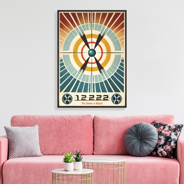 El arte atómico de mediados de siglo ha sido una e (Insitu (Sala de estar))