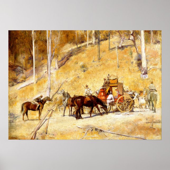 El arte australiano de Tom Roberts en 1895 (Frente)