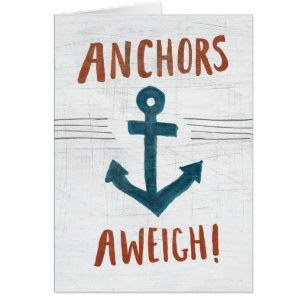 El arte costero el   ancla lejos