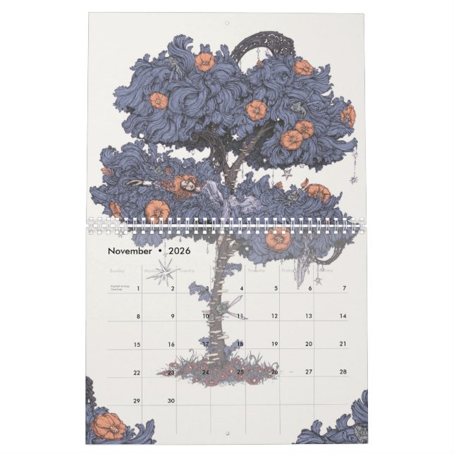 El arte de Ben Geiger en el calendario 2021 (Nov 2026)