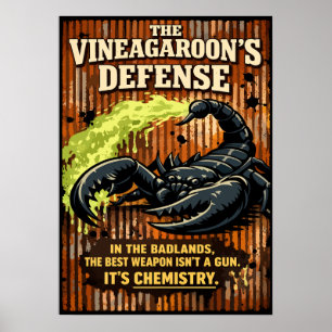 El Arte de Escorpión de Defensa del Vinegaroon
