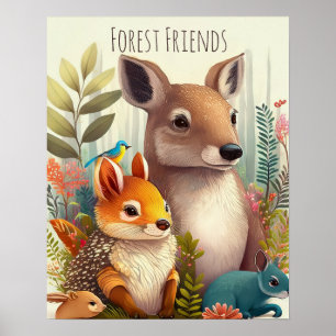 El arte de la guardería de animales de Woodland
