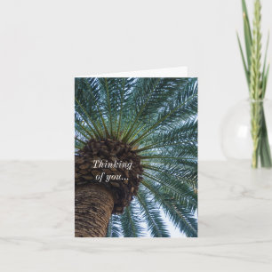 El Arte De La Palm Tree Pensando En Tu Tarjeta