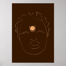 El arte de la pared de Heirophant