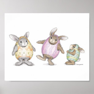 El arte de la pared HappyHoppers®