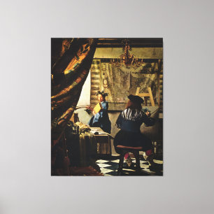 El arte de la pintura de Johannes Vermeer, alreded