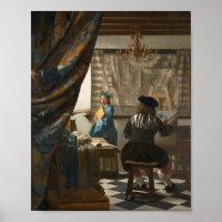 El arte de la pintura — Johannes Vermeer